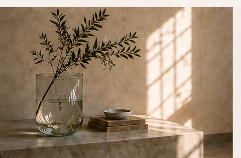 Warm coastal detail from Current Blueprint Co.